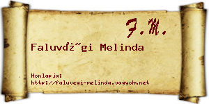 Faluvégi Melinda névjegykártya